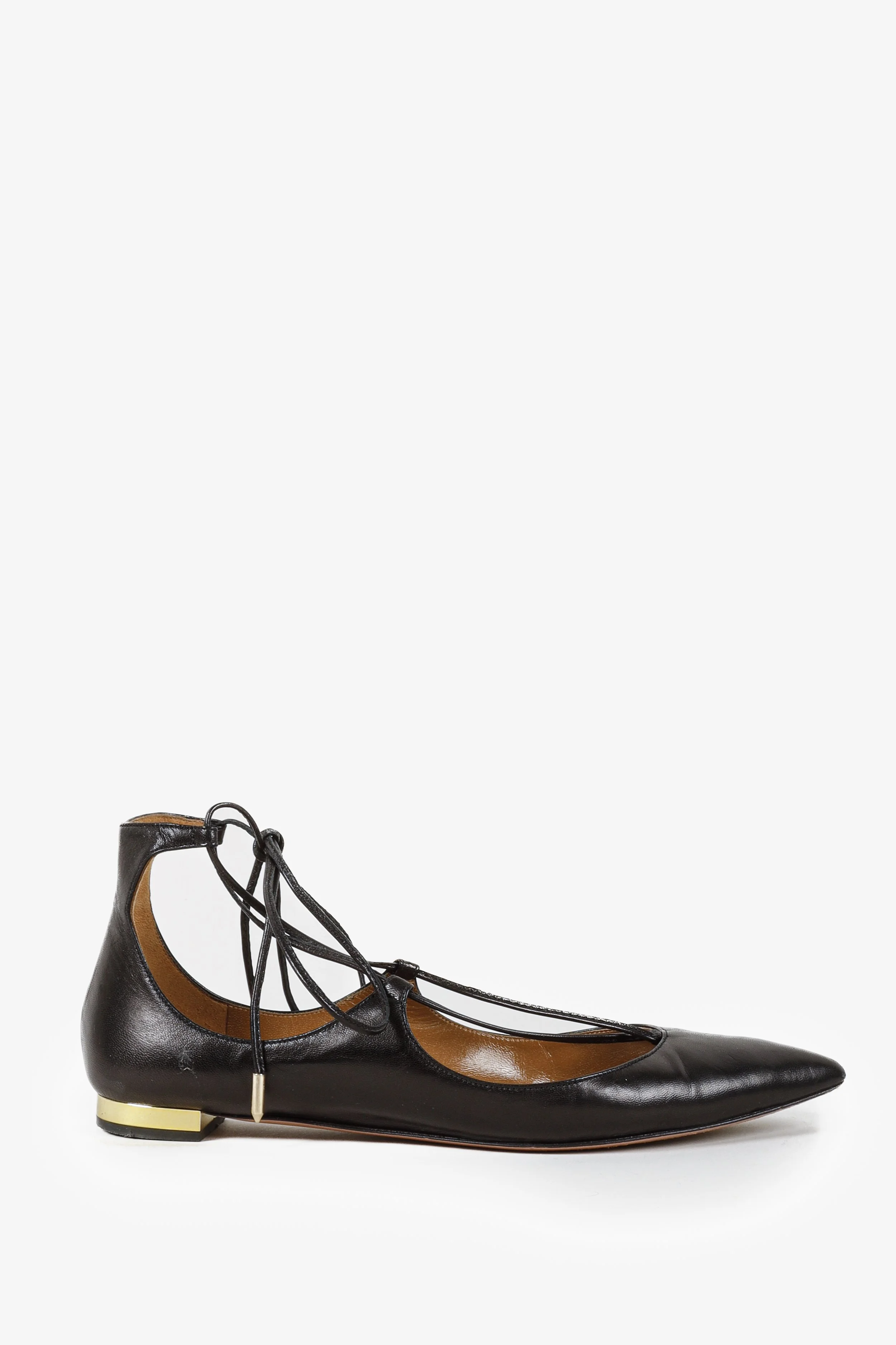 Flats with 2025 ankle ties